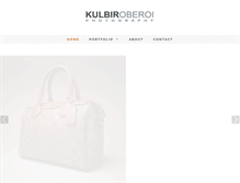 Tablet Screenshot of kulbir-oberoi.com